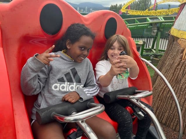 Grade 3 & 4 elementary classroom at Strathcona Elementary